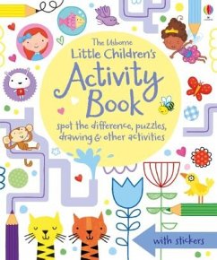 Little Children's Activity Book spot-the-difference, puzzles, drawings & other activities von Usborne Publishing